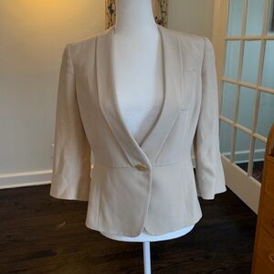 Armani Collezioni Cream Blazer
